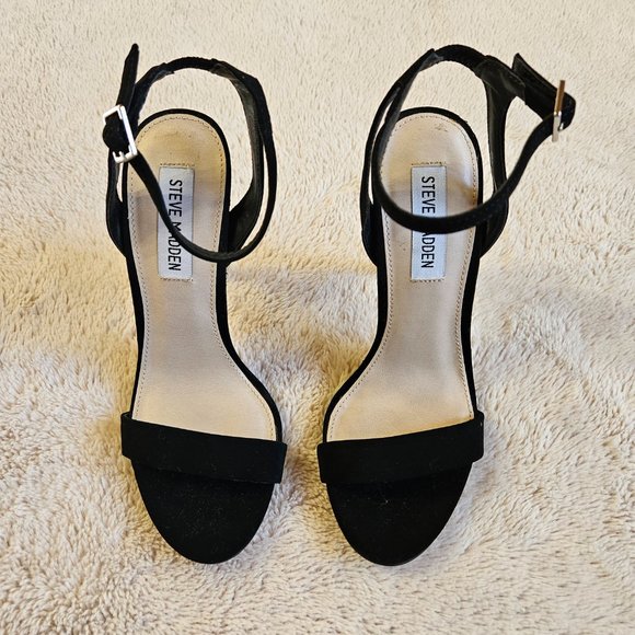 Steve Madden Black Elegant Heels - Picture 2 of 10